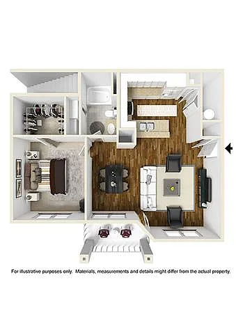Floor plan The Inkberry