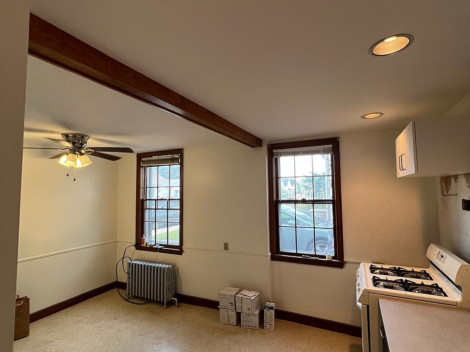 Kitchen mid-renovation from entrance view. The kitchen renovations have since been completed.