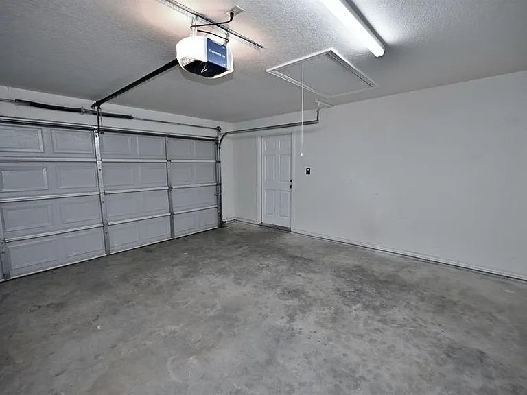 Oversized two car Garage