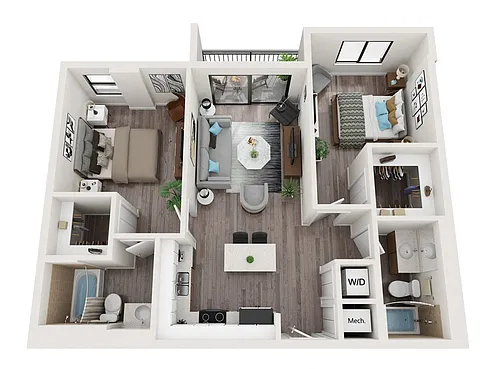 Floor plan B9