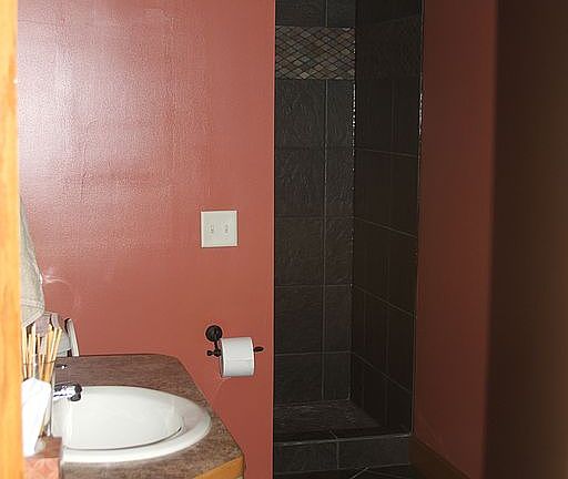 3/4 bath - ground level