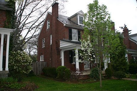 Brick exterior in beautiful neighborhood