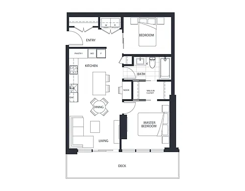 Floor plan Plan B2