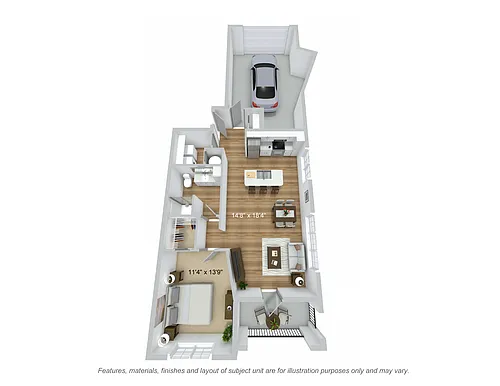 Floor plan Freight 1.1 (garage)