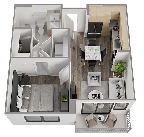 Floor plan B