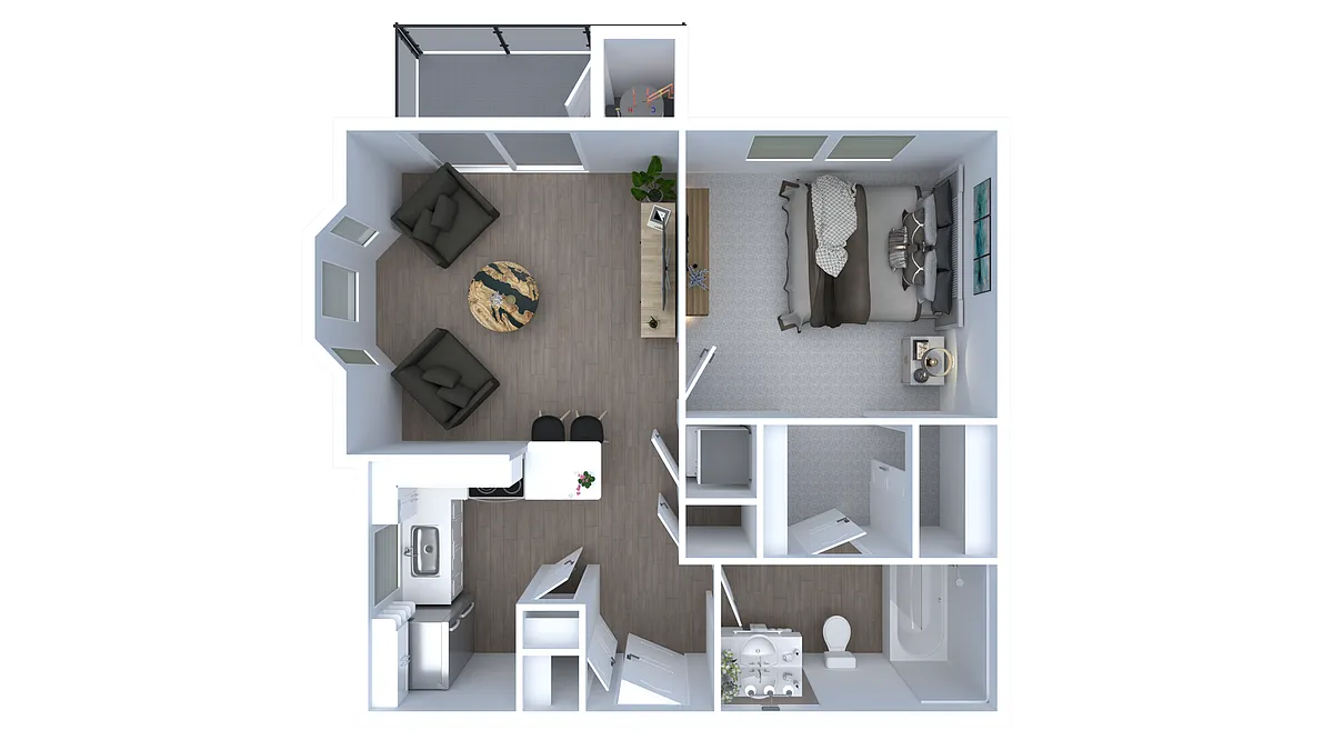 Floor plan Peachtree