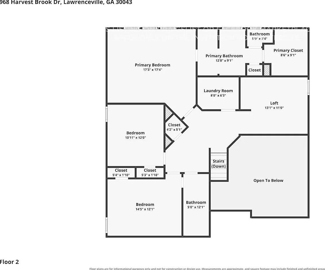 968 Harvest Brook Dr Lawrenceville, GA 30043 — Photo 2