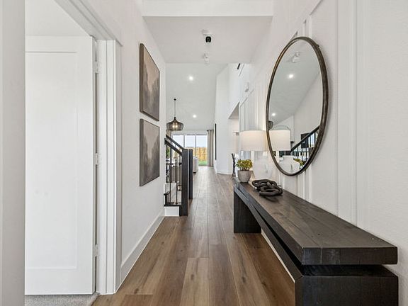 Welcoming entry into home