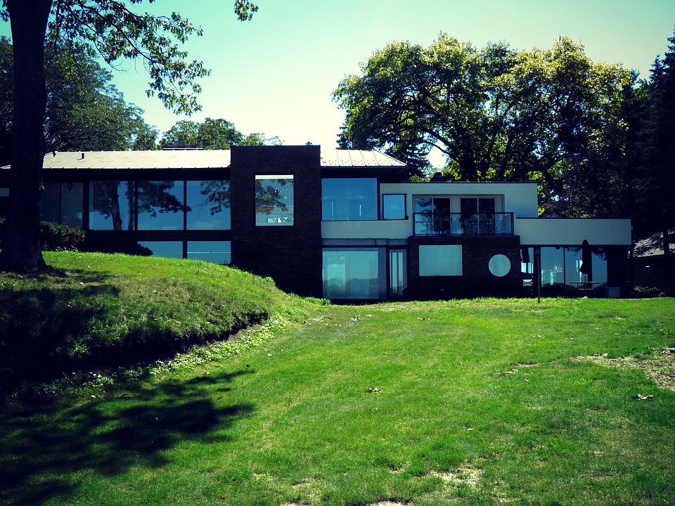 House + Backyard (From Lake)