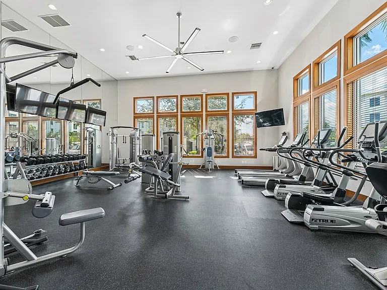 State-of-the-art fitness center