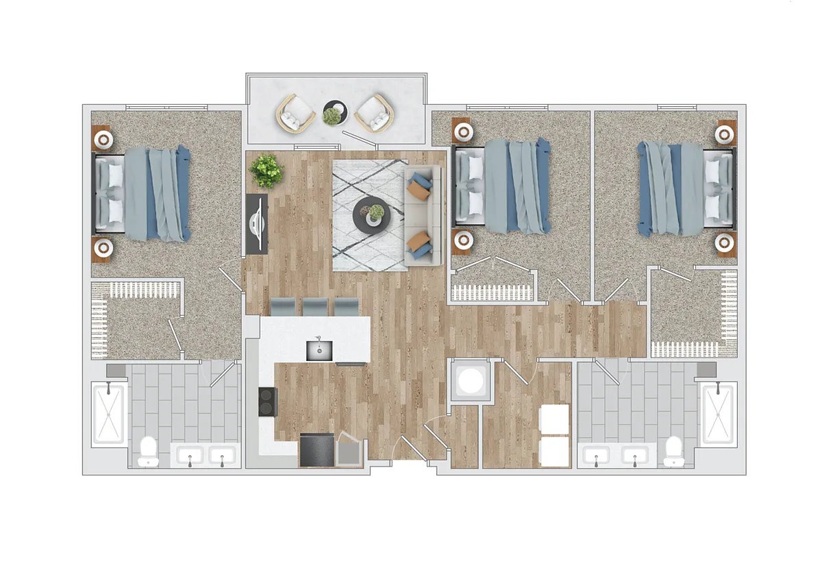 Floor plan C1