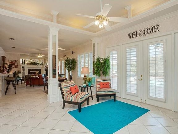 Sitting Area with Pool View