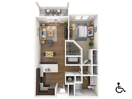 Floor plan A1HC