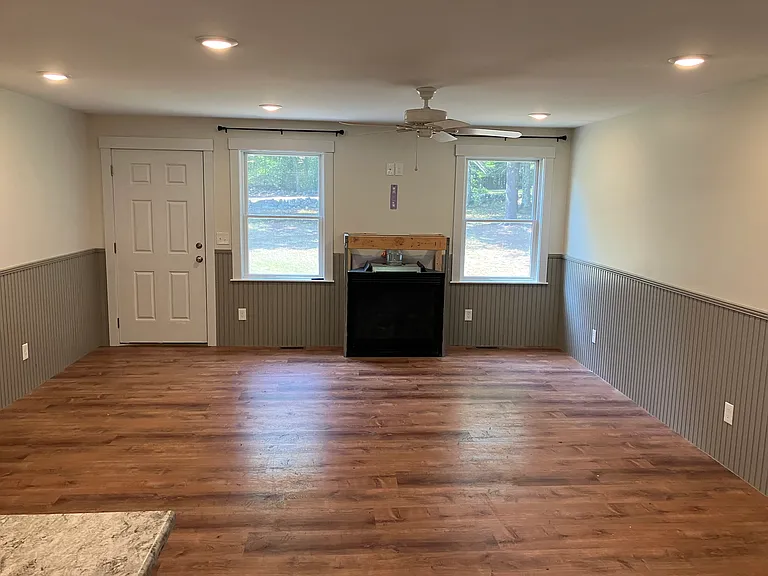 Living room, construction to be finished soon.