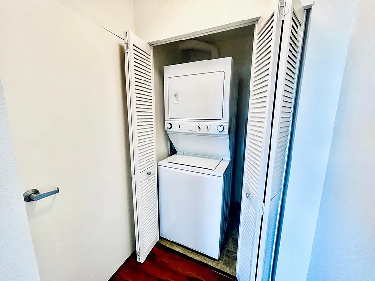 In unit washer/dryer