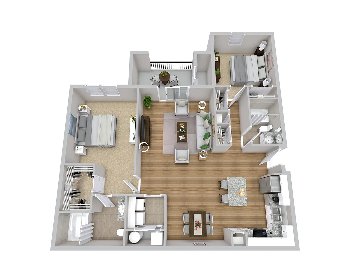 Floor plan Tidewater