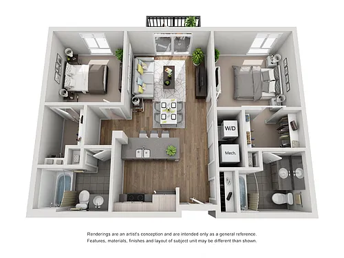 Floor plan Grays