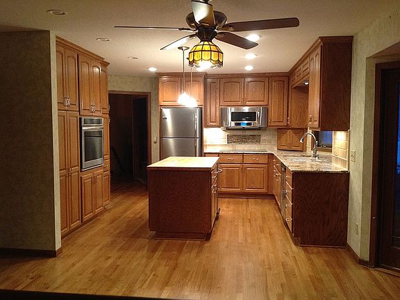Newly remodeled kitchen