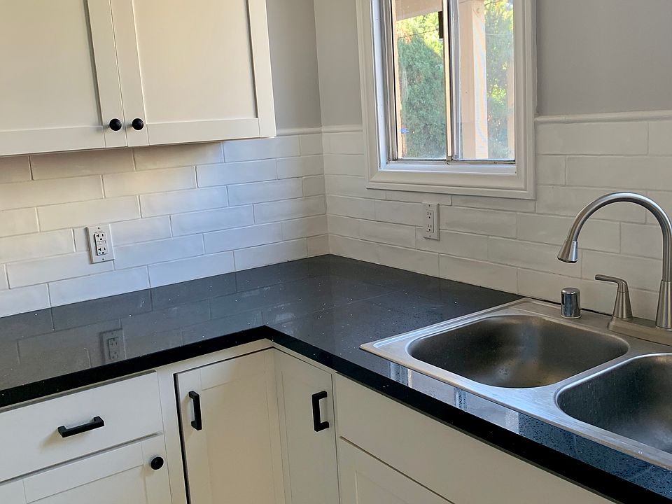 Kitchen with Lazy Susan Cabinet + Garbage Disposal