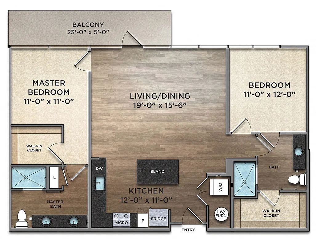 Floor plan B7-1