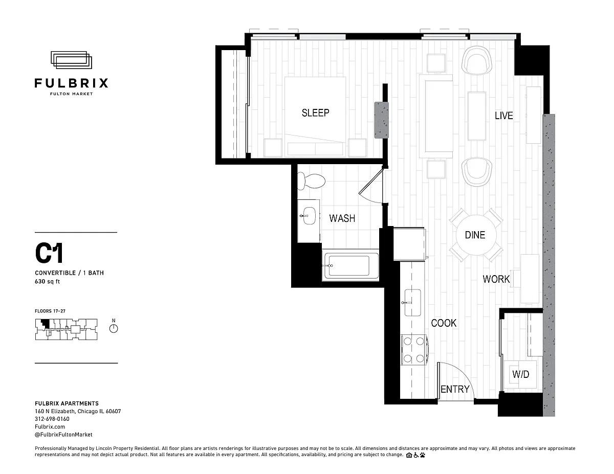 Floor plan C1