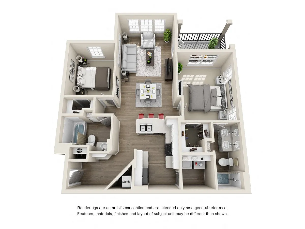 Floor plan D