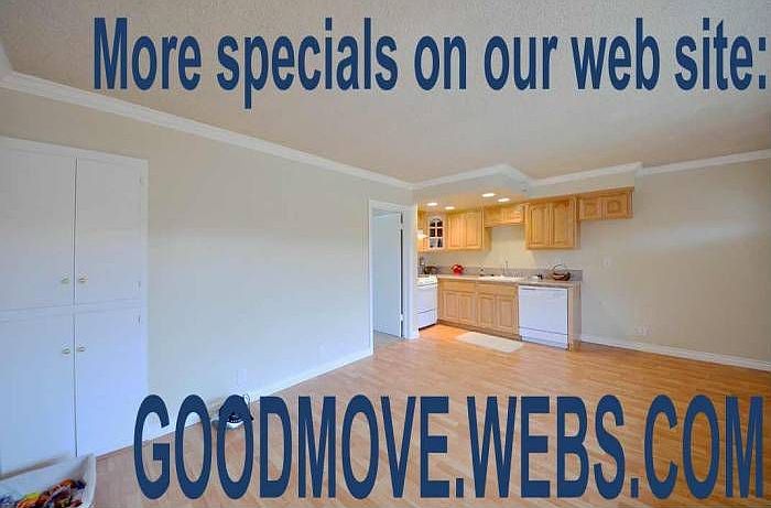 More Specials On Website