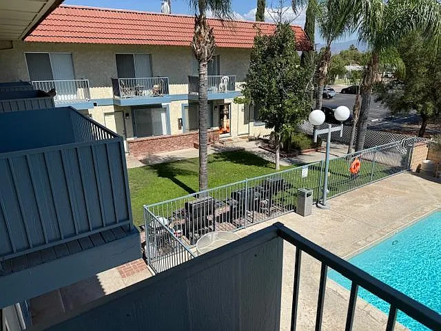 Balcony facing North