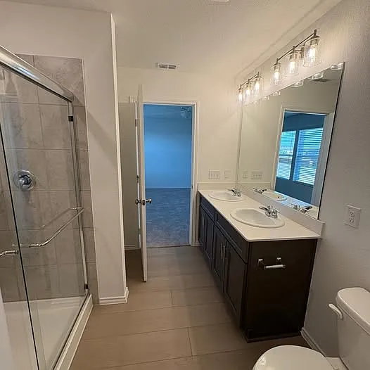 Primary Bathroom with shower