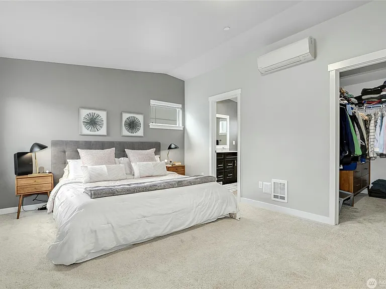 Primary bedroom on top floor