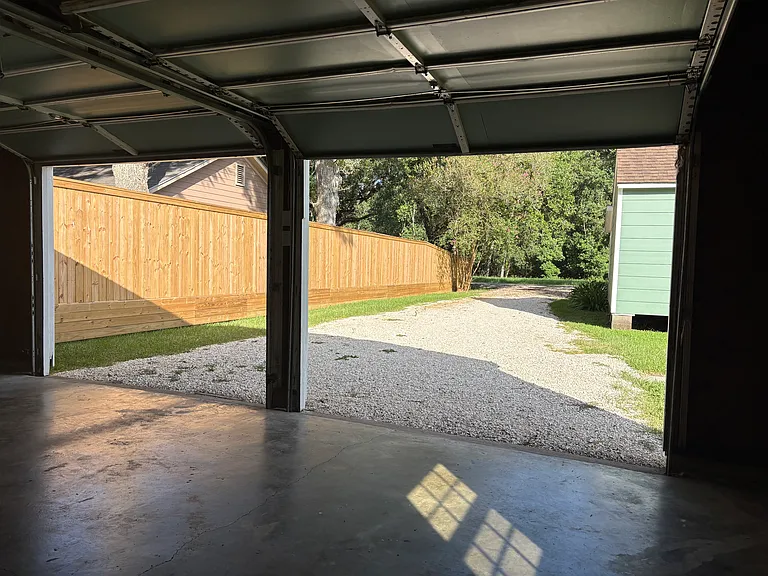 Inside Garage