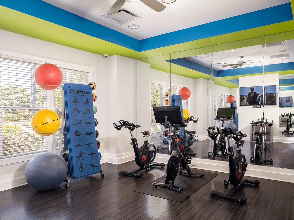 1 of 2 Cardio and Strength Training Fitness Center with Peloton