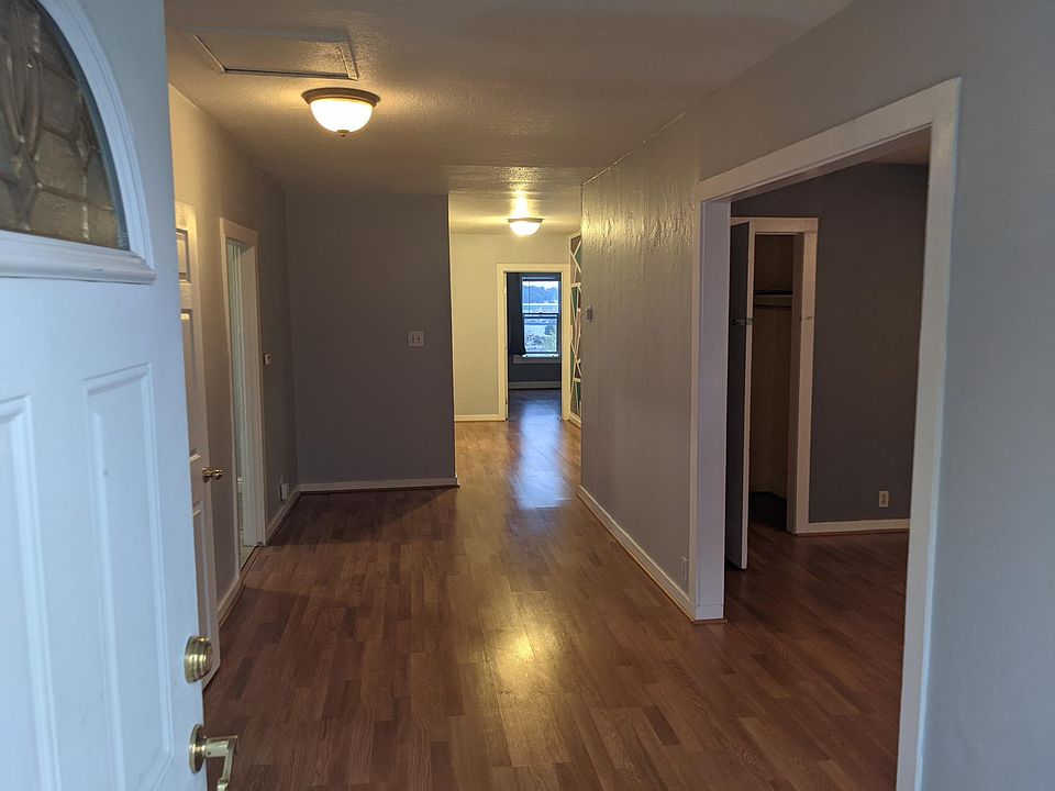 Entrance (looking south, past living room on right)