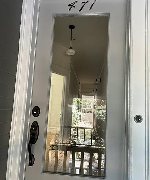 Apartment front door