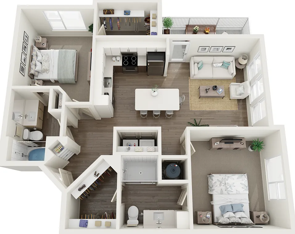 Floor plan B1