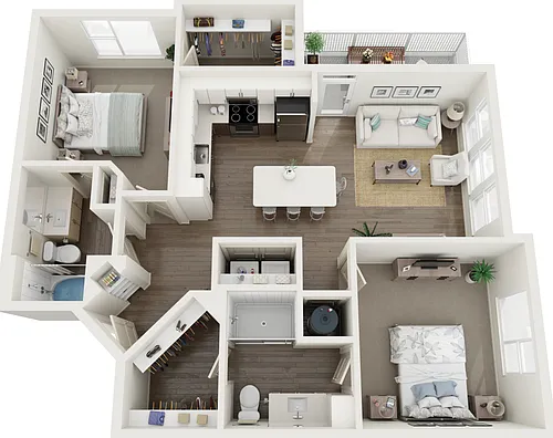 Floor plan B1