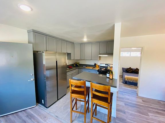 Lots of natural light and an open floor plan.