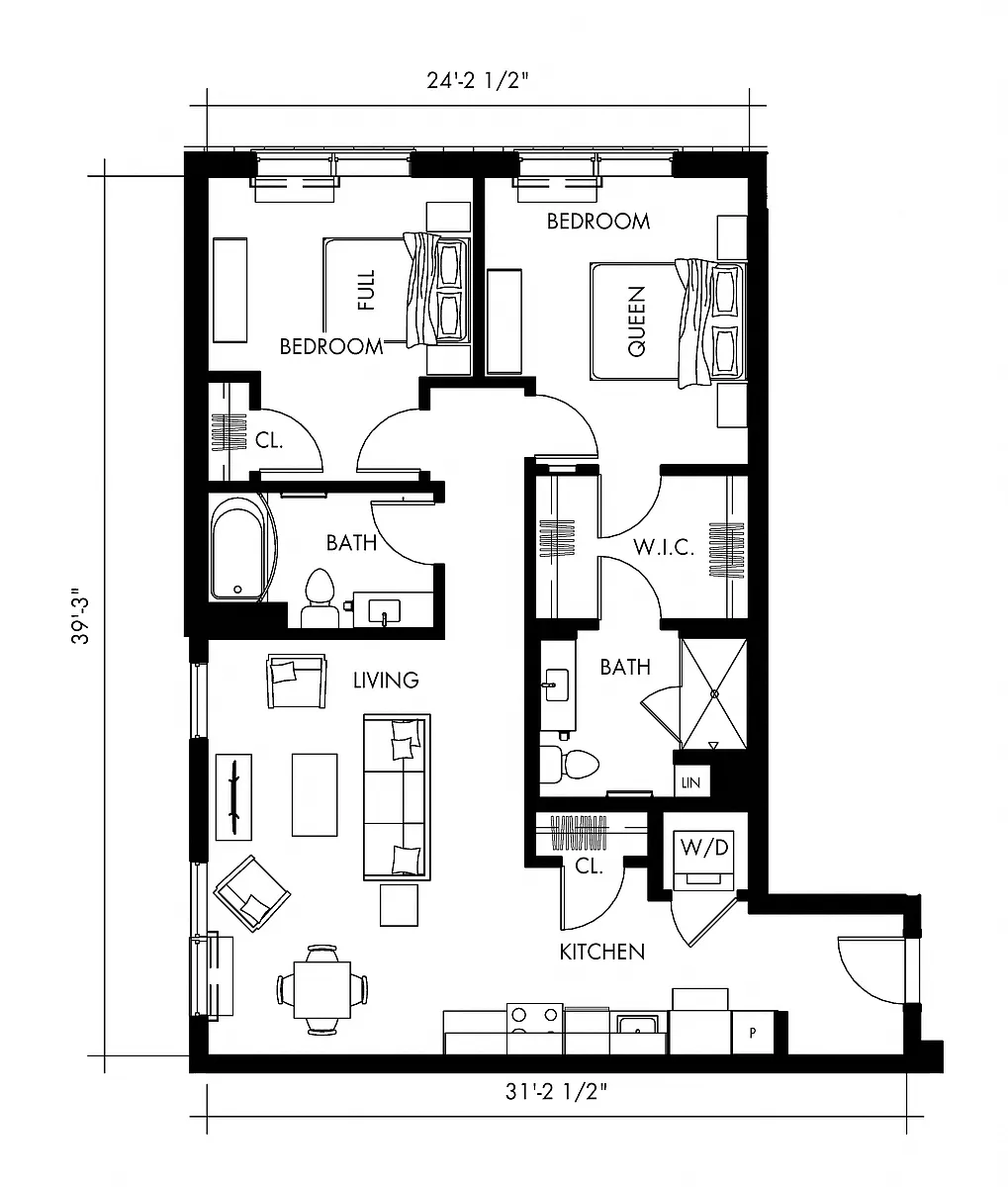 Floor plan Beta1T
