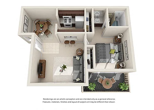 Floor plan The Blossom