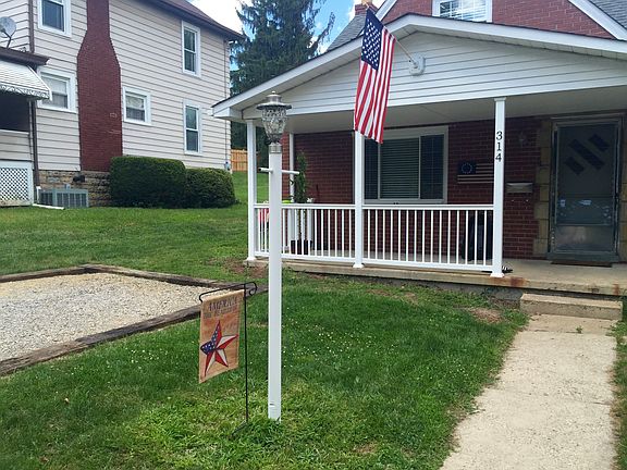 front porch after