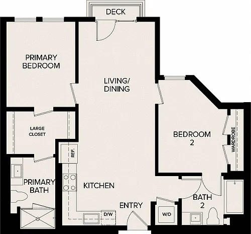 Floor plan 2B