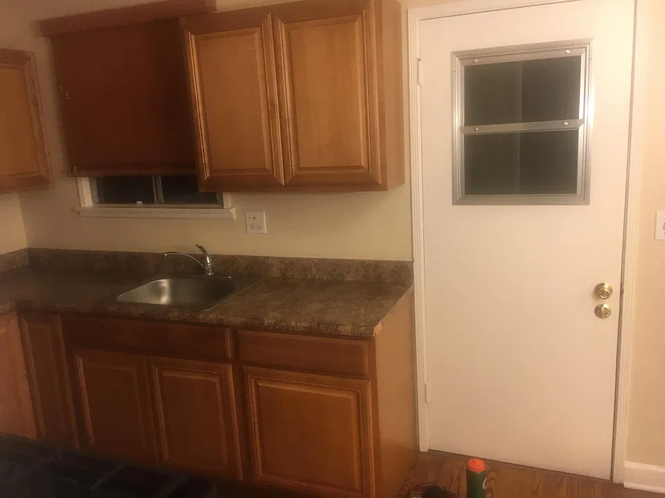 kitchen and back door