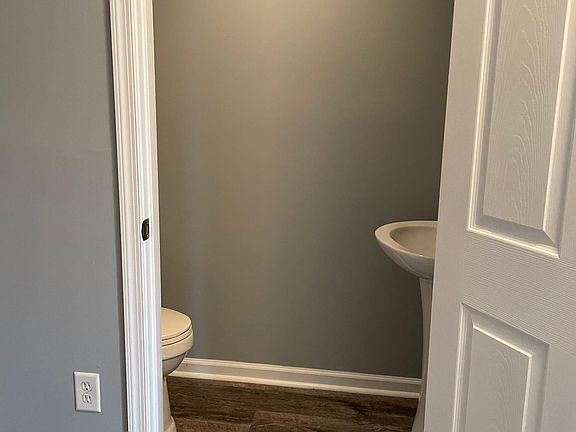 Half bath on lower level