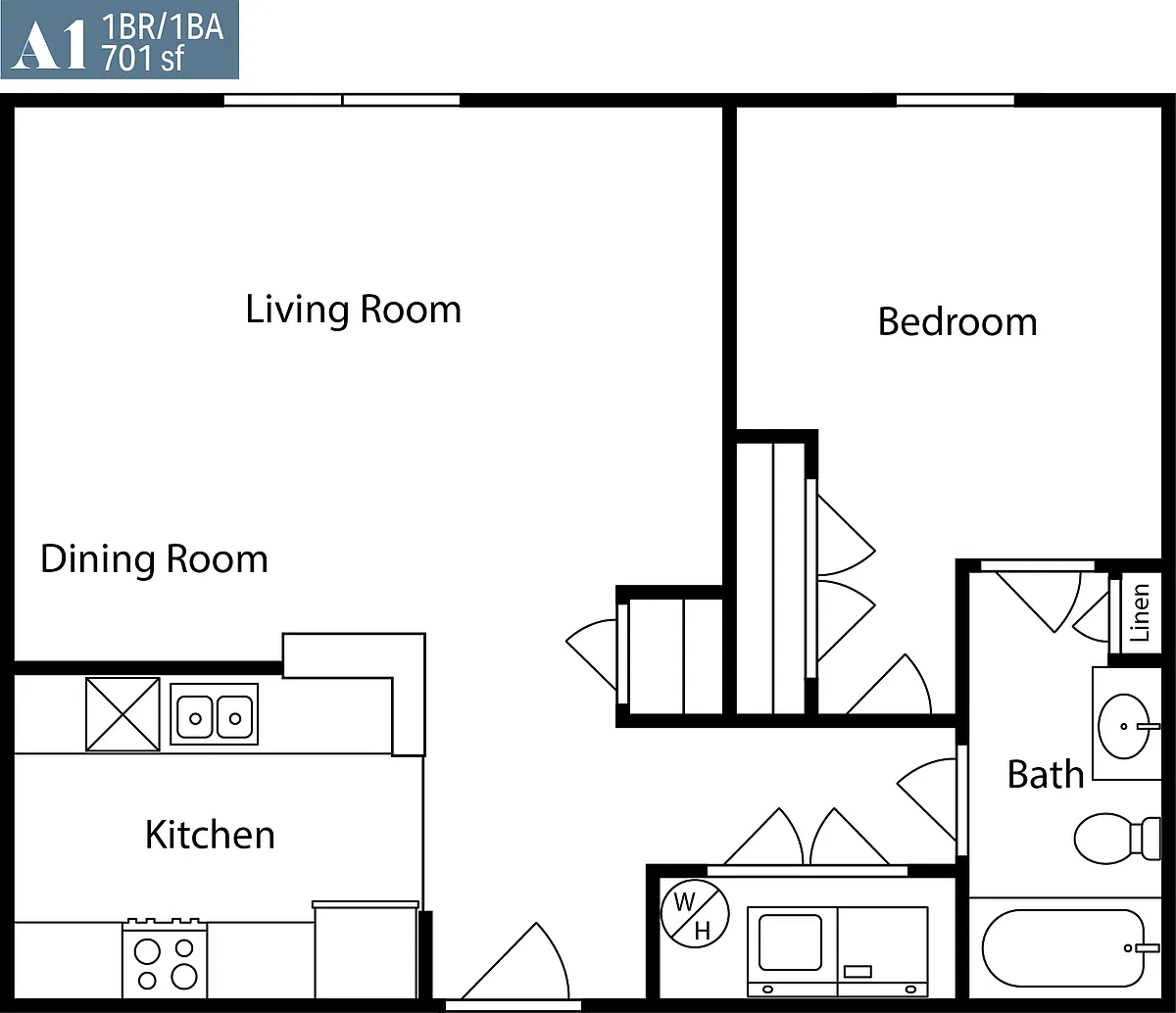 Floor plan A1
