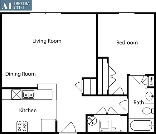 Floor plan A1