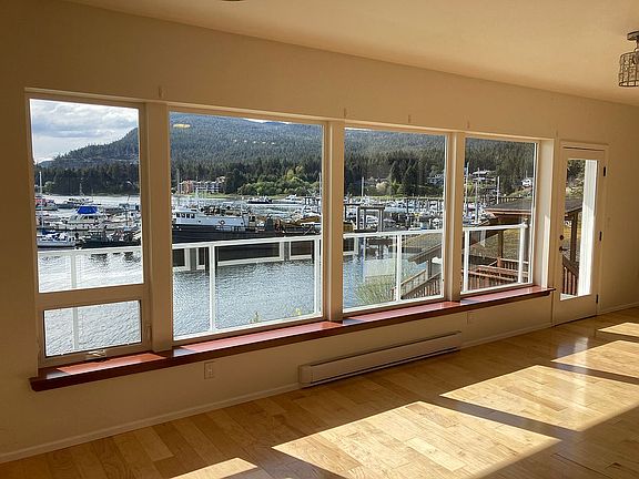 Inside harbor view