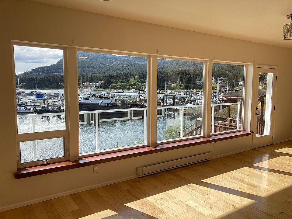 Inside harbor view