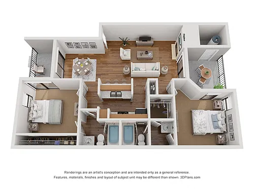 Floor plan B3