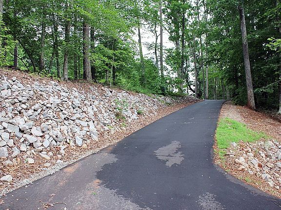 Driveway and Rip Rap