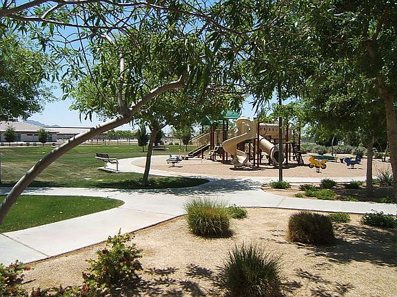 Beautiful neighborhood park